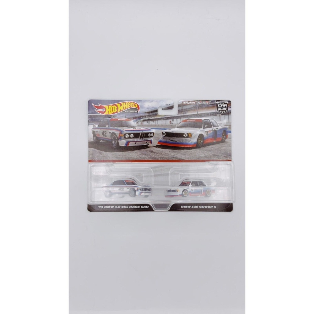 Hot Wheels Premium 73 BMW 3.0 CSL RACE CAR/BMW 320 GROUP 5